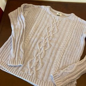 BNWOT OLD NAVY CLASSIC Fisherman’s Knit Pull Over Sweater Tunic Size Large